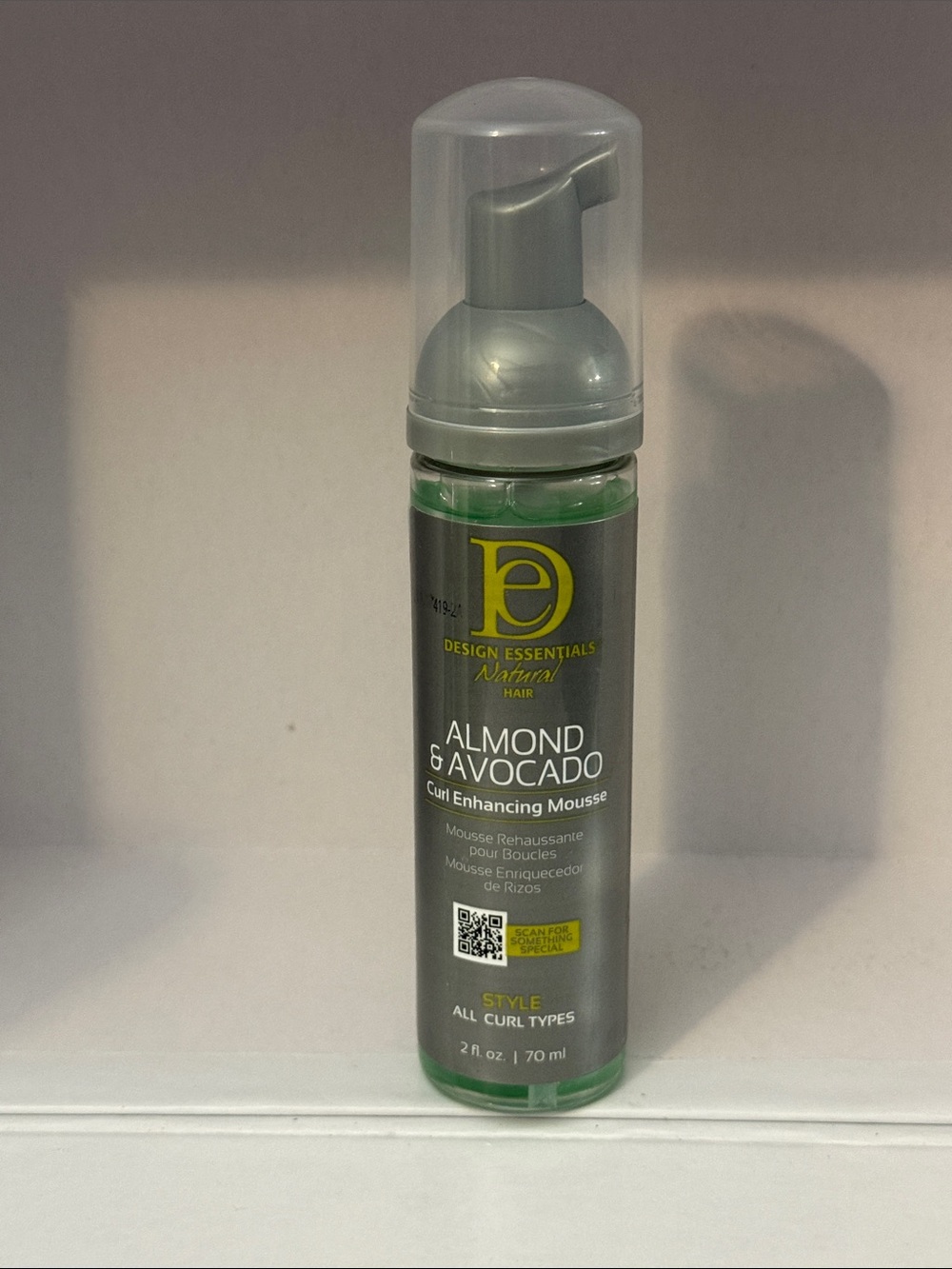 Design Essentials Almond & Avocado Curl Enhancing Mousse